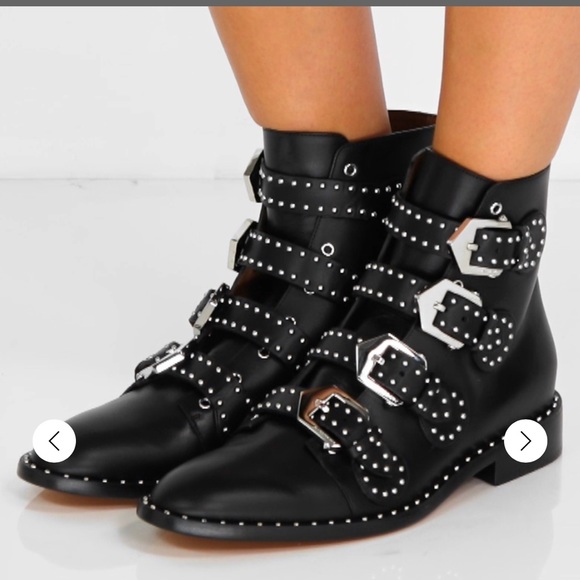Givenchy NEW Studded ankle leather Boots Italy - Picture 8 of 8